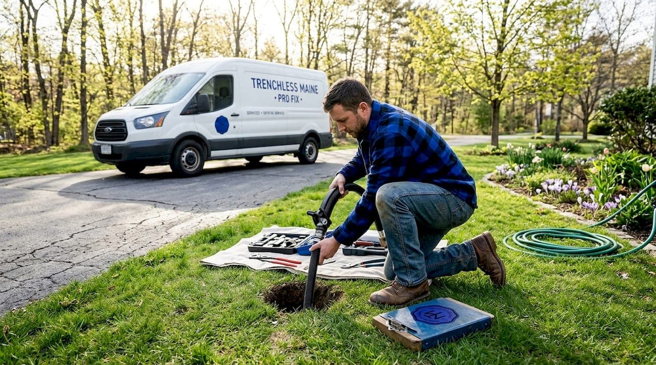 Trenchless Sewer Repair: Protecting Your Landscaping in Maine
