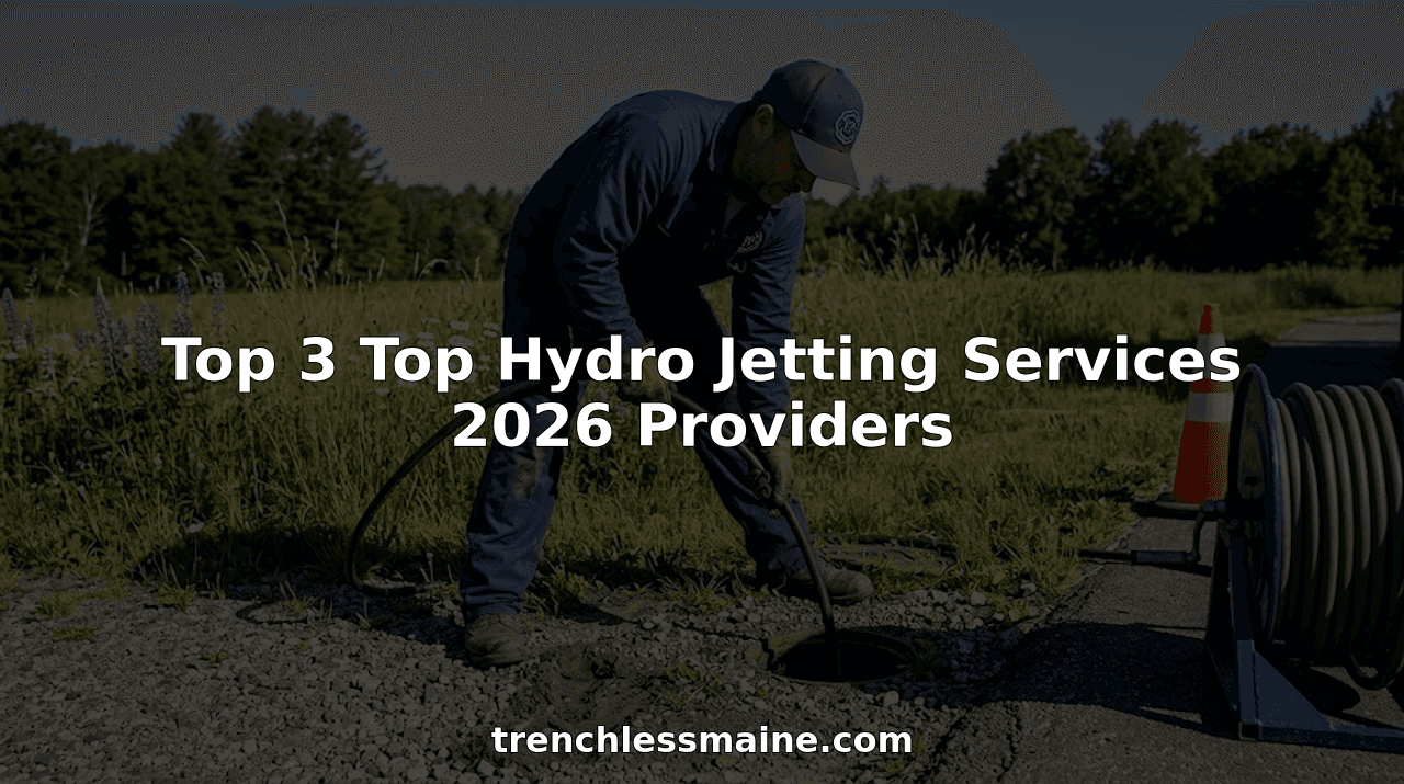Top 3 Top Hydro Jetting Services 2026 Providers