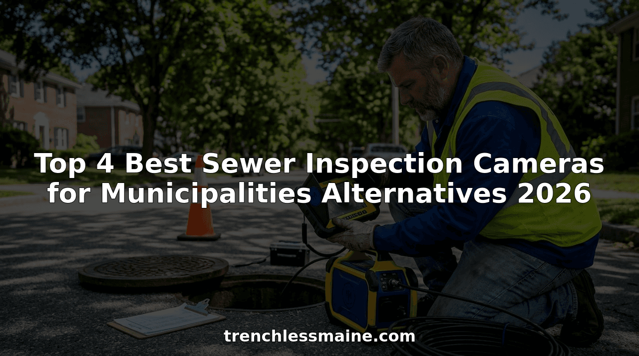 Top 4 Best Sewer Inspection Cameras for Municipalities Alternatives 2026