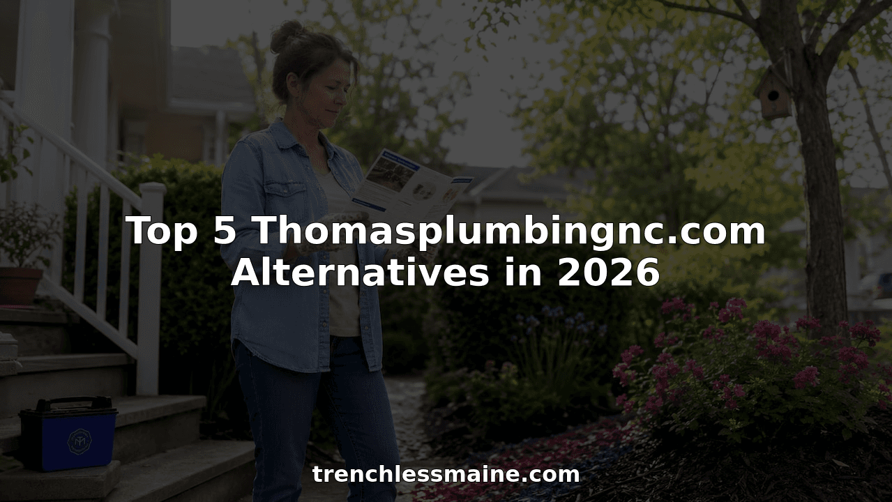 Top 5 Thomasplumbingnc.com Alternatives in 2026